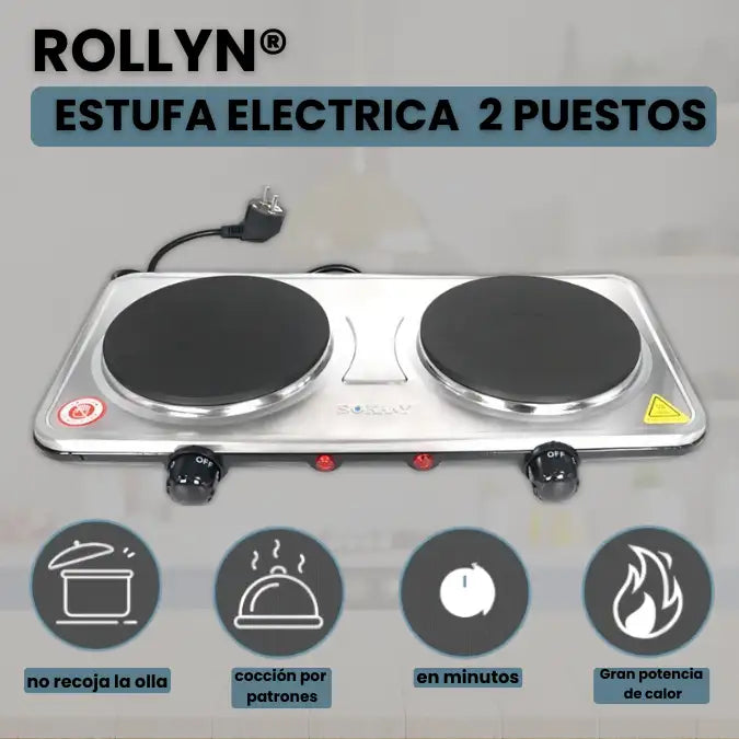 Estufa Electrica  2 Puestos