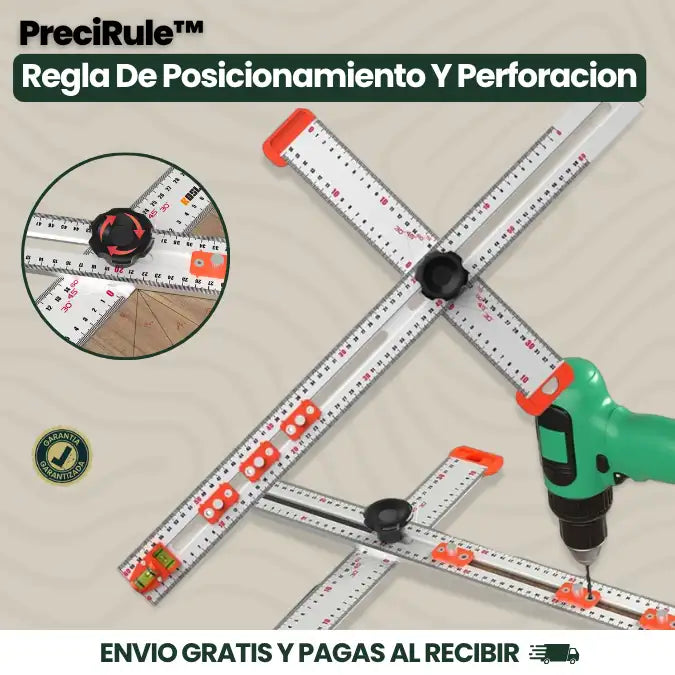 Regla De Posicionamiento Y Perforacion