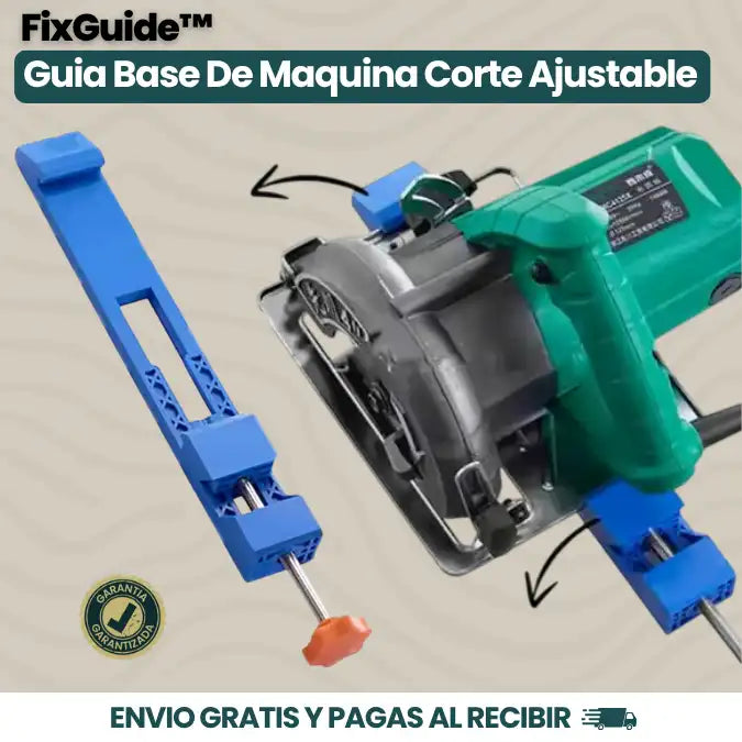 Guia Base De Maquina Corte Ajustable