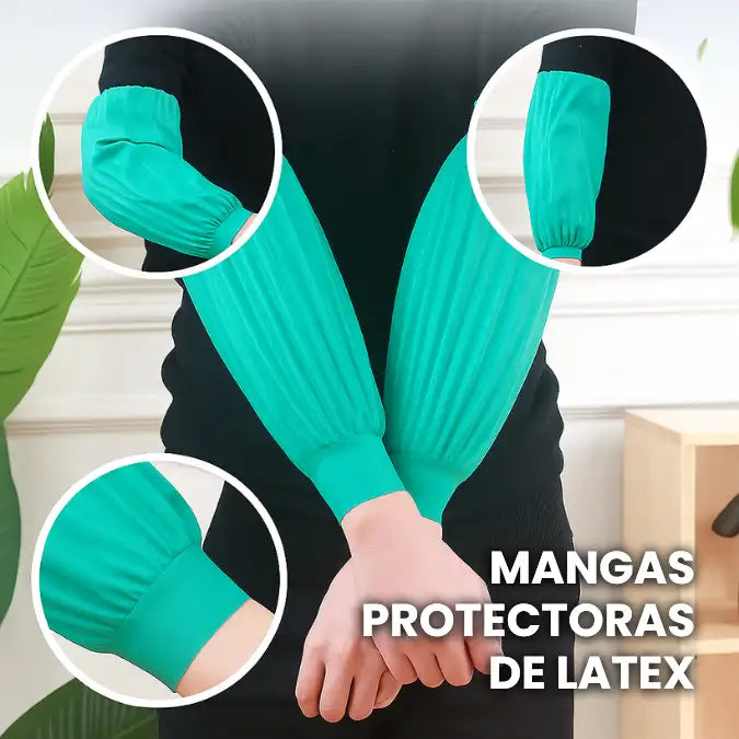 mangas protectoras de brazo latex