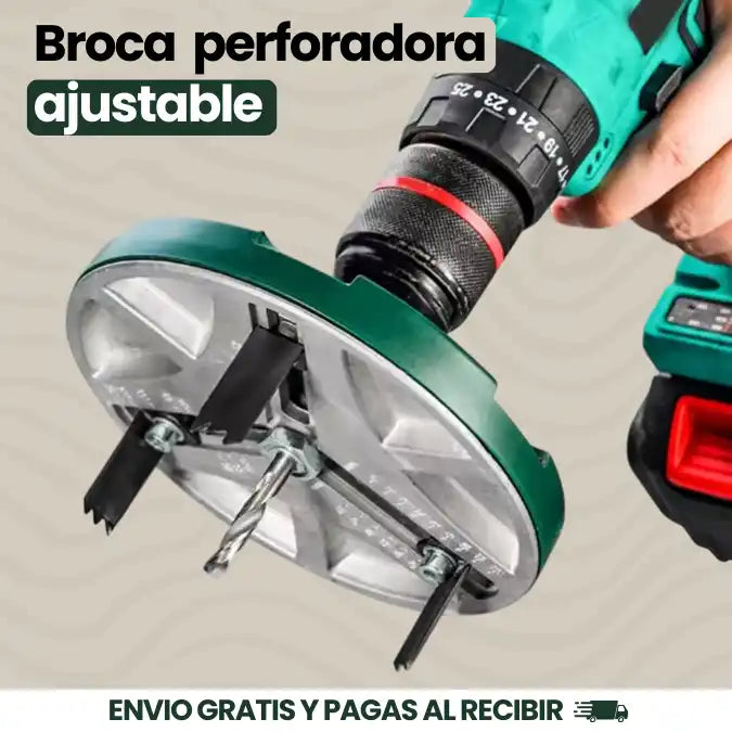 Broca Perforadora Ajustable